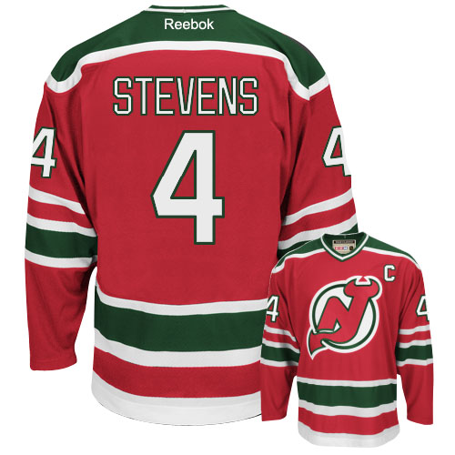Best sale New Jersey Devils 4 Scott Stevens Red-Green Team Classic NHL Hockey Jersey